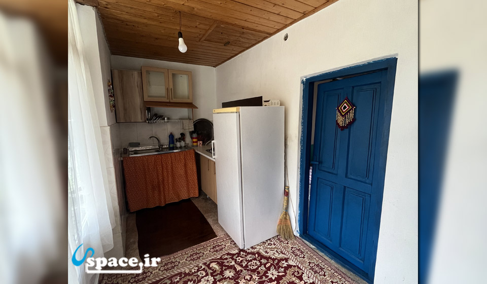 نمای آشپزخانه اقامتگاه خانه ای در بهشت (کلبه رویا) - شهرستان تنکابن - شهر نشتارود - روستای دینارسرا